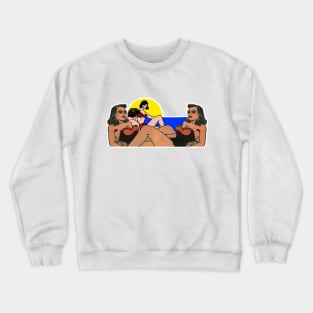 Summer at the beach Crewneck Sweatshirt